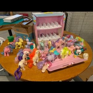 🌟Vintage 1980 My Little Pony Vintage set with Ultra Rare Ballet/Seahorse Studio
